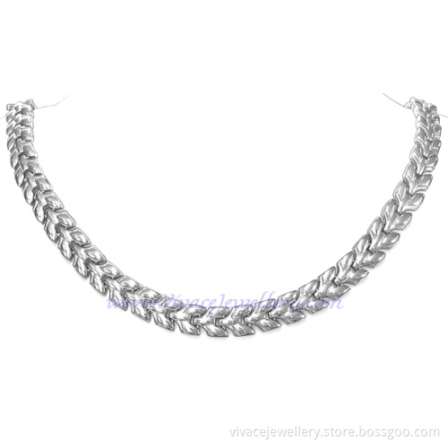 Magnetic Stainless Steel Necklace (SSN-023)